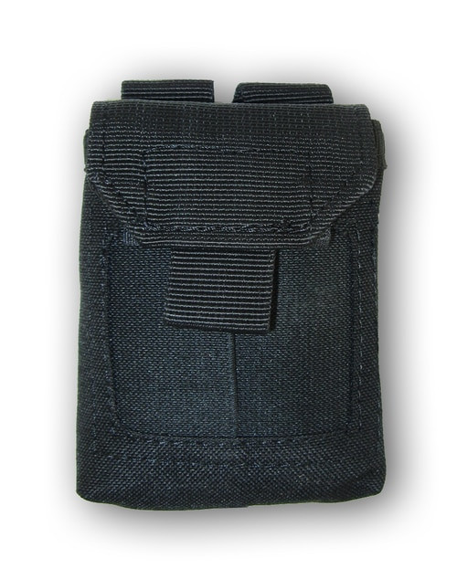 Glove Pouch attaches anywhere - belt, vest, pack or bag. Black.