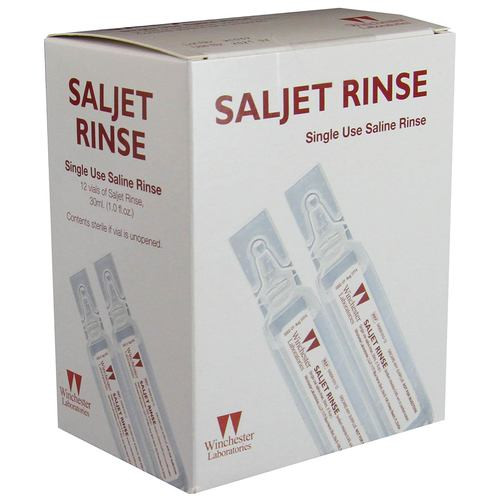Saljet Rinse 0.9 sterile saline solution