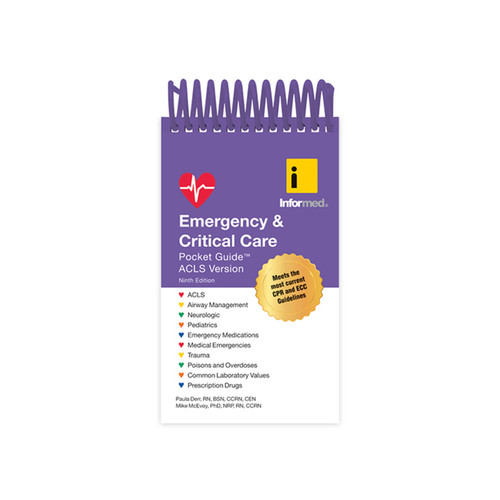 Field Guide: InforMed Emergency & Critical Care Pocket Guide, 9th Edition