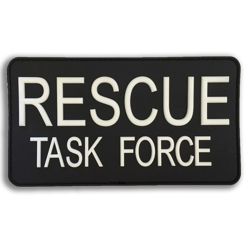 PVC Rescue Task Force Patch-Glow in the Dark