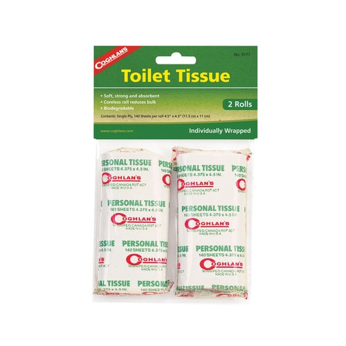 Toilet Tissue: Compact Biodegradable -2 Pack