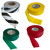 Conterra Four Color Triage Tape  (Black, Yellow, Green, Red)