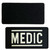 PVC MEDIC Patch-Glow in the Dark, Front and Back