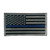 Embroidered Thin Blue Line Flag Patch