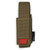 Universal Tourniquet Holder in coyote tan with red tab