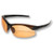 Edge Eyewear Sharp Edge Thin Temple 3 Lens Kit - Black Frame (Clear, Tiger, & G-15 Lens)