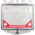 Wall Mount Cabinet for Bleeding Control Kits shown empty