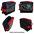 MED modules, small, black and red