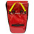Red PAX bicycle bag, back