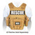 NAR Responder Ballistic PPE Vest System, Coyote with Reflective -Front