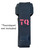 Black Universal Tourniquet Holder Gen2, Front with tourniquet 