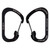 SlideLock® Carabiner Stainless Steel #4, front and back