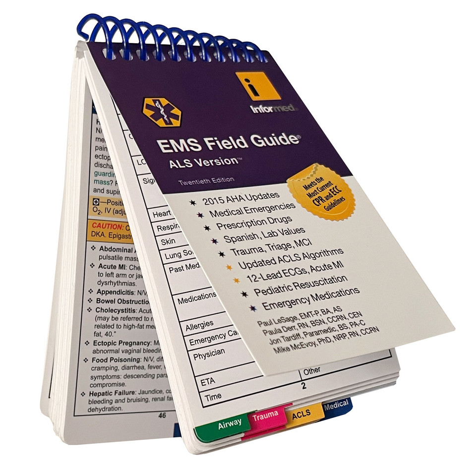 Field Guide InforMed EMS (ALS version), 19th Edition