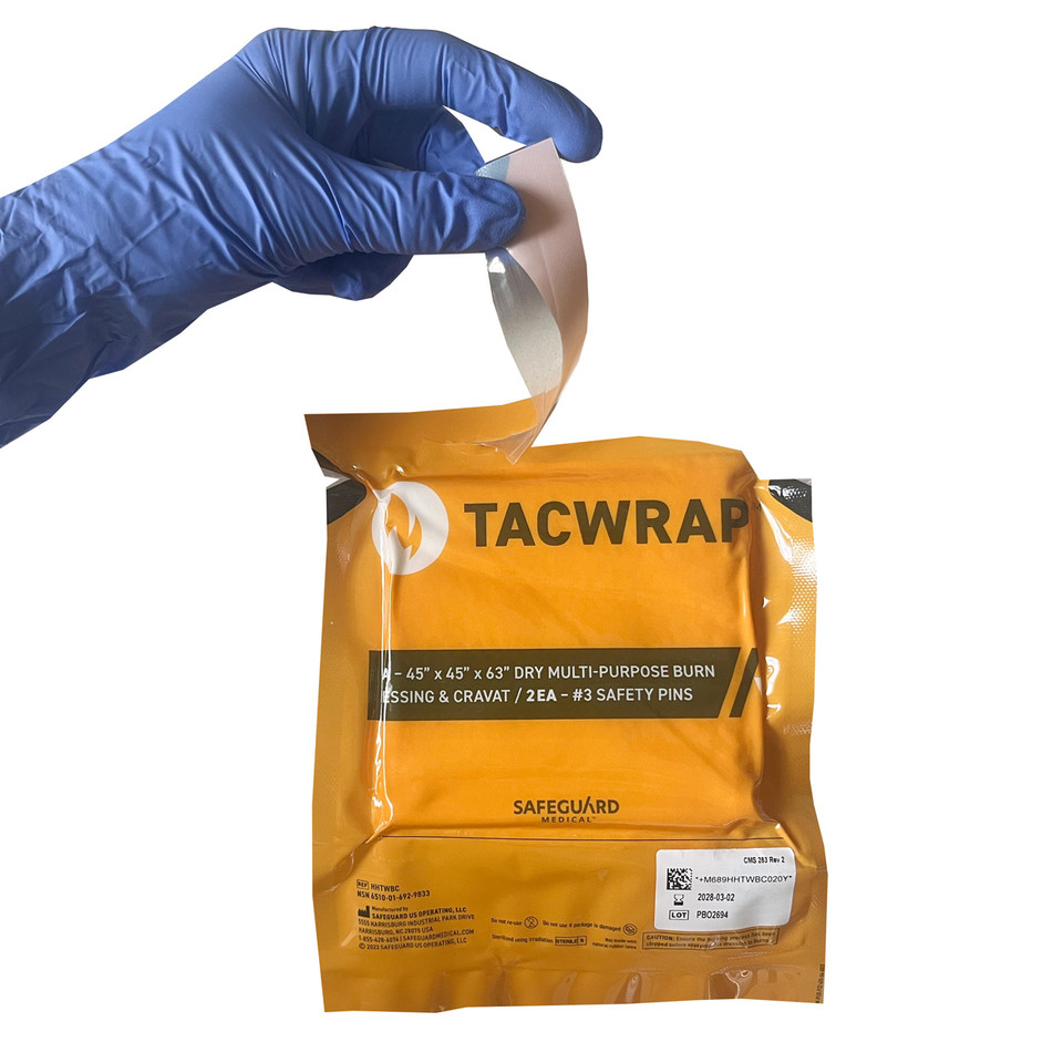 TACWrap Multipurpose Dry Burn Dressing/Cravat