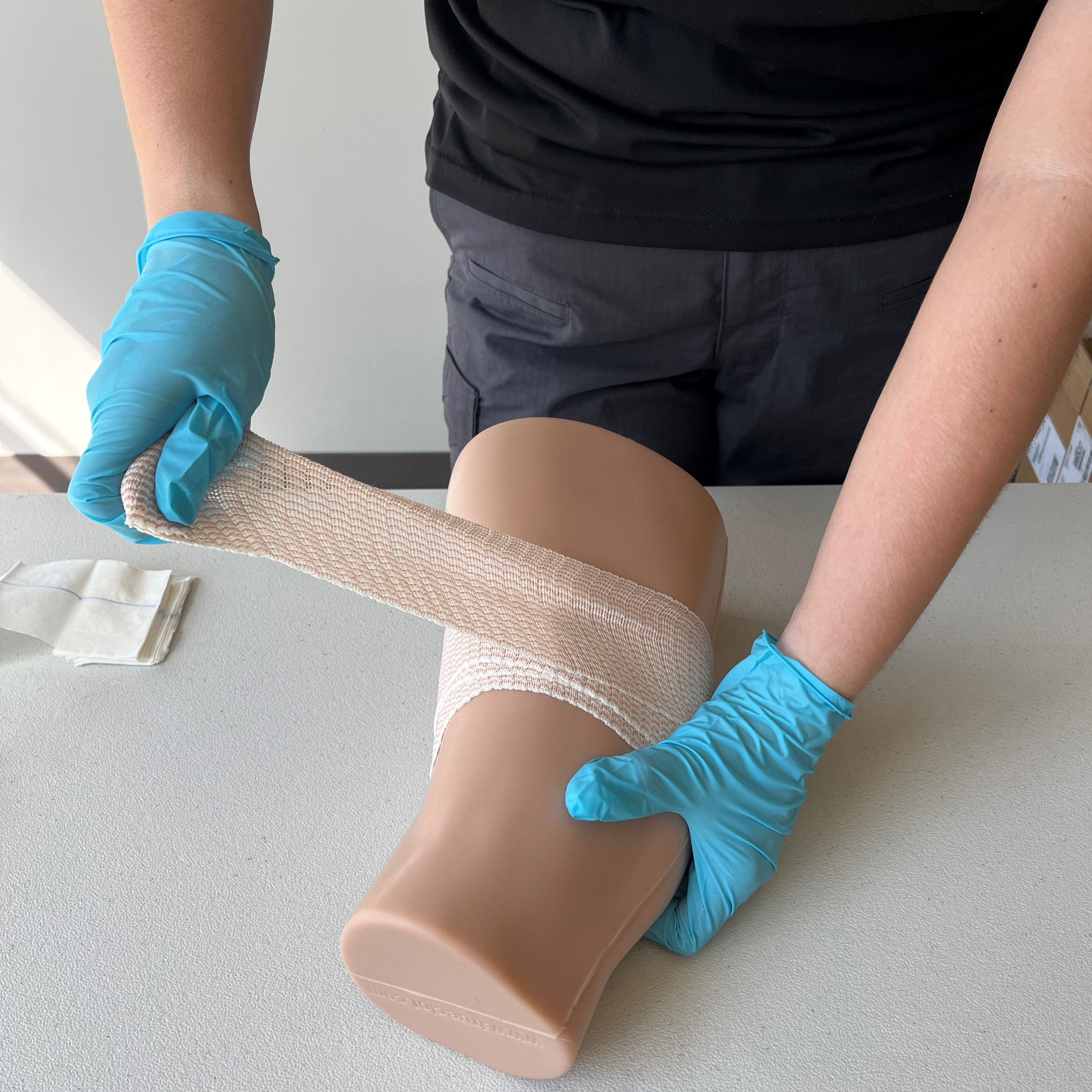 bleeding control pressure wrap