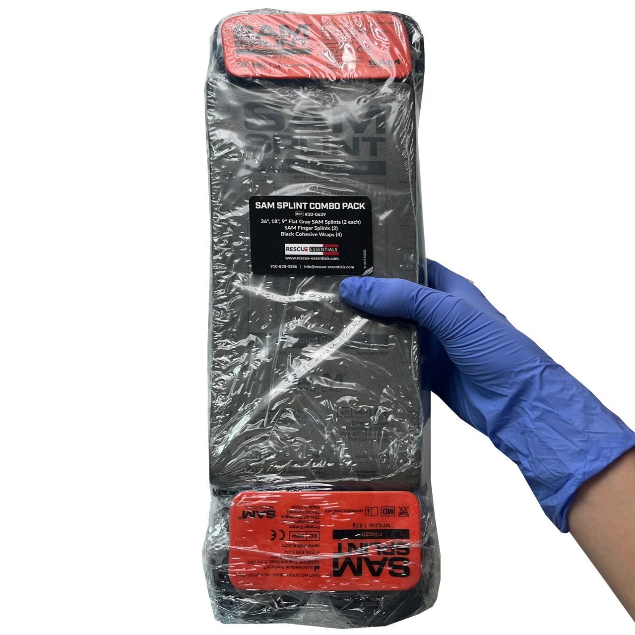 SAM Splint Combo Pack includes two 36 inch splints, two 18 inch