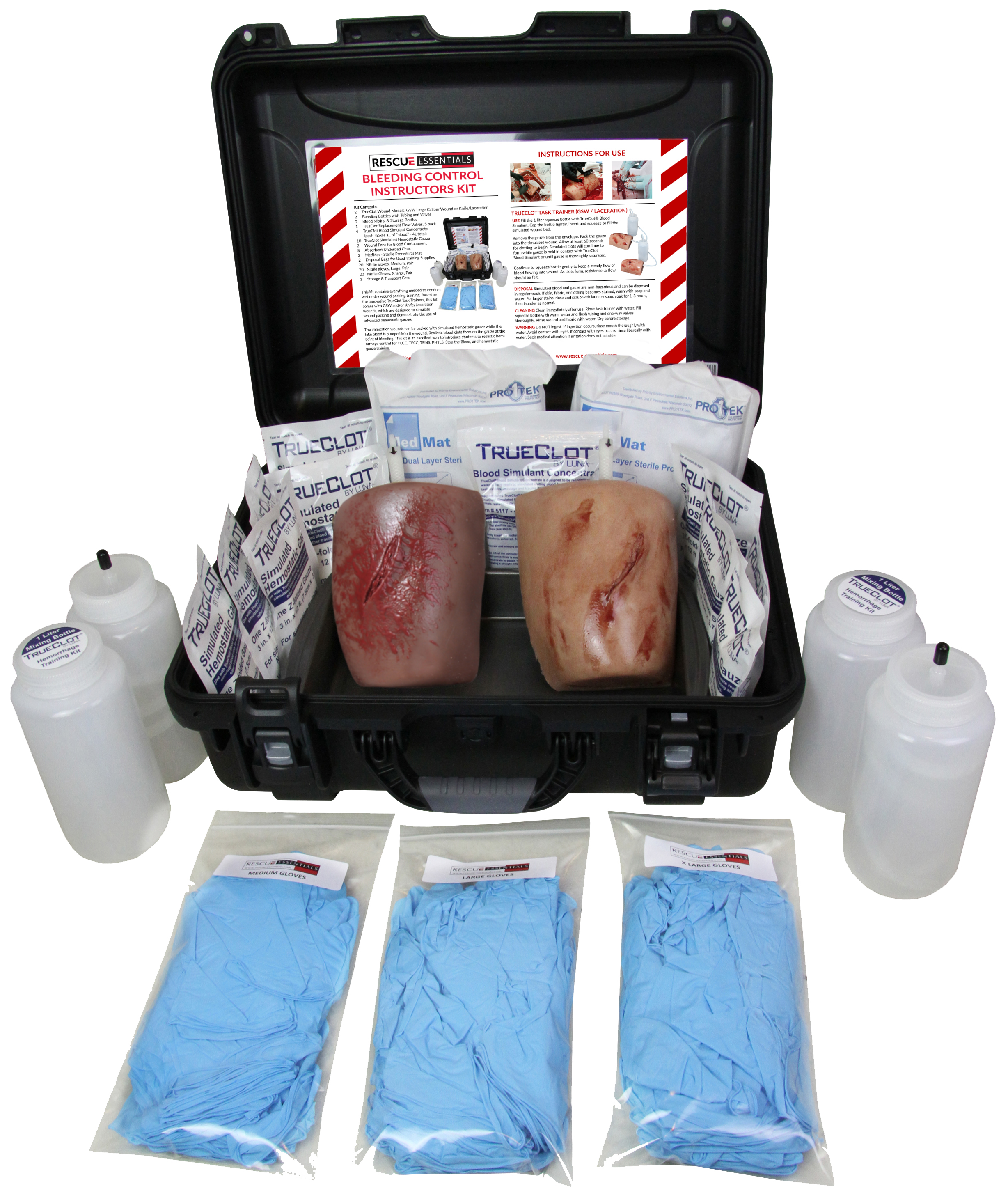 Rescue Essentials Bleeding Control Instructors Kit
