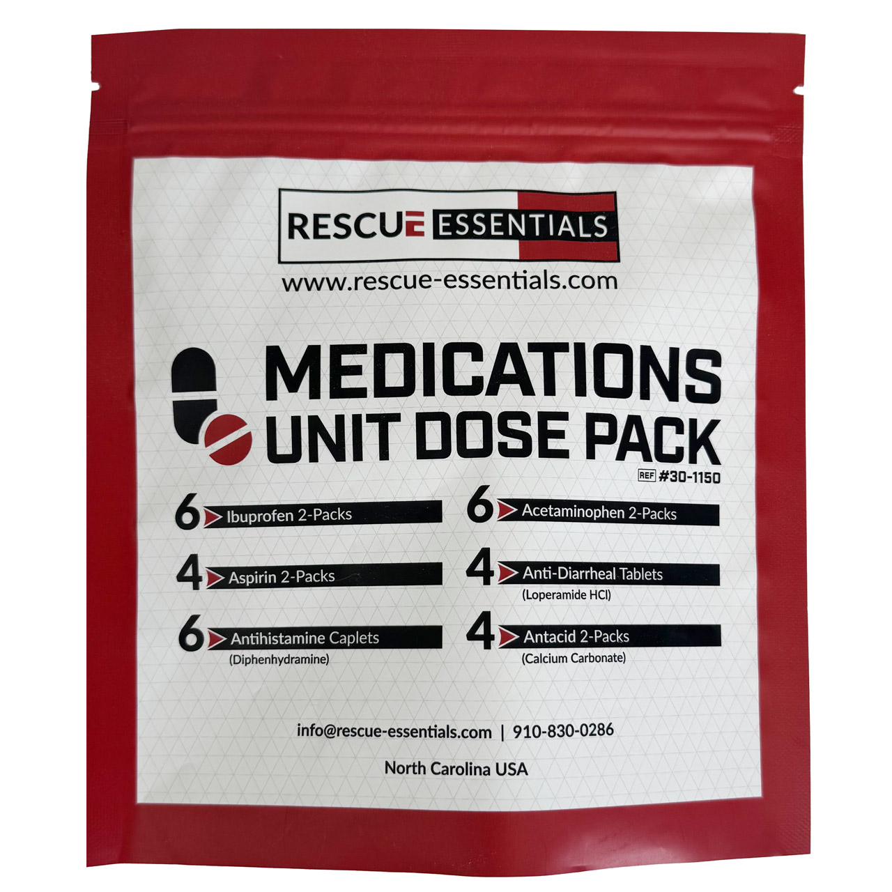 Medications Unit Dose Pack