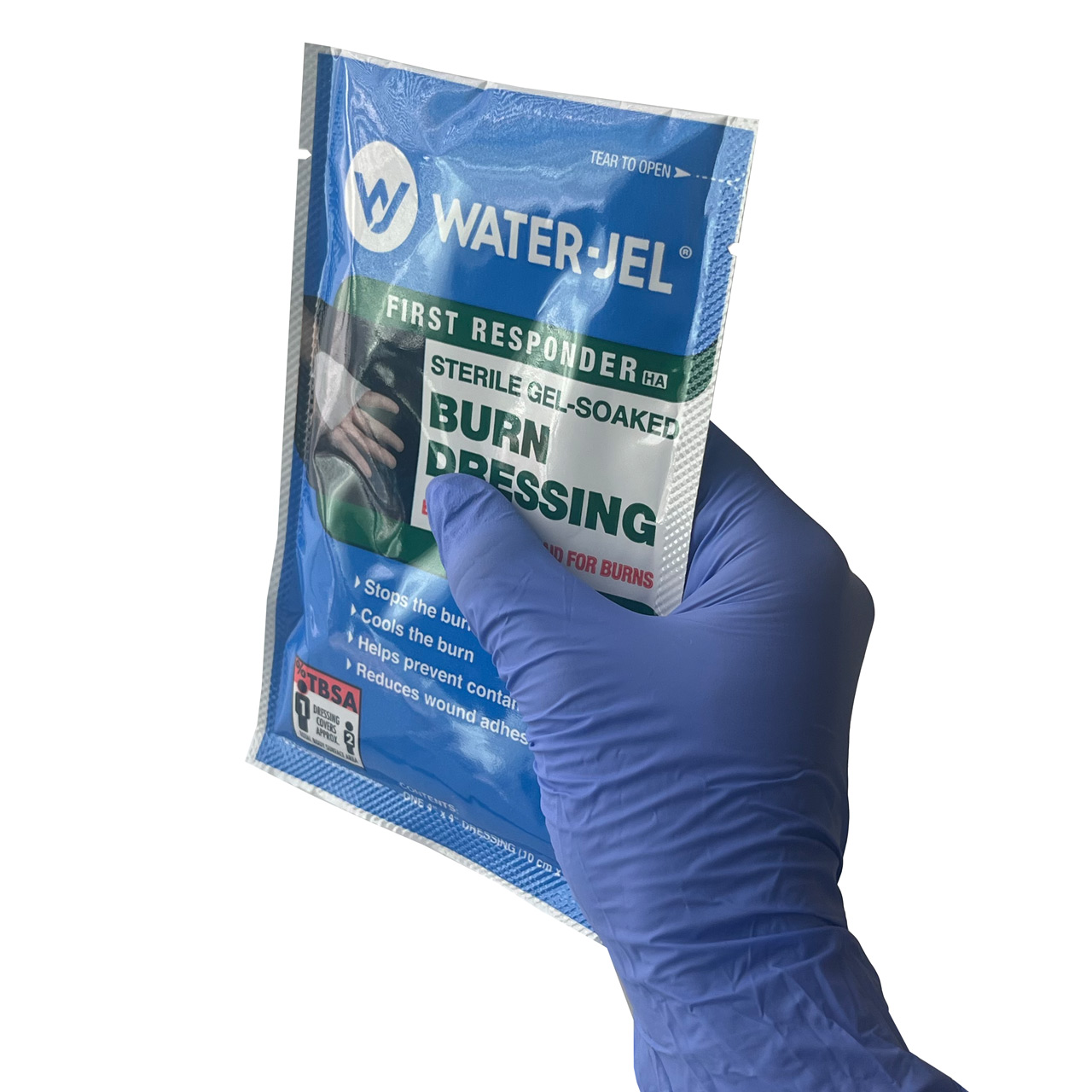 blue gel wound dressing Gentell Blue Foam Dressing 4