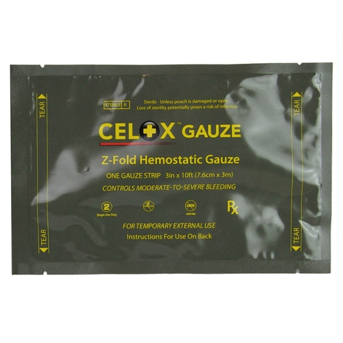 Celox™ Z-Fold Gauze, 10 Ft