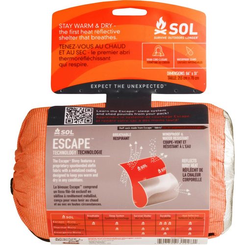 超美品SOL escape bivvy SOL Escape Bivvy Reviews - Trailspace