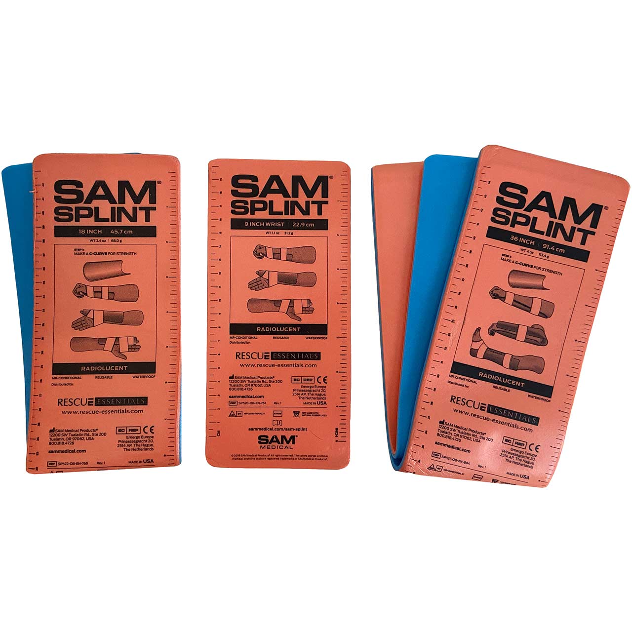 SAM Splint Variety Packs