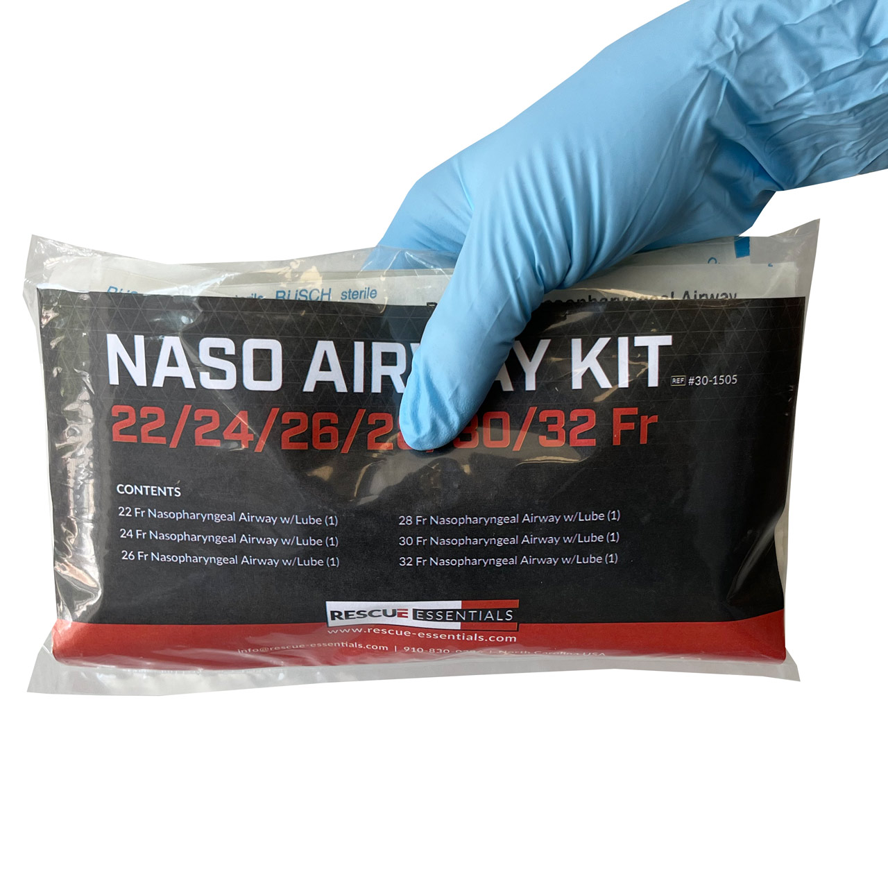 Nasopharyngeal Airway Kit, 6 Sizes | Rescue Essentials