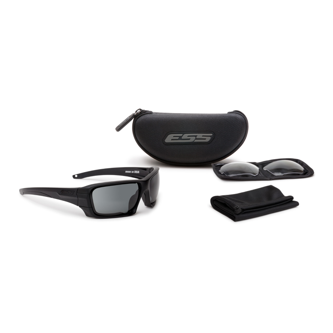 Rollbar Black w/ Clear & Smoke Grey Lens