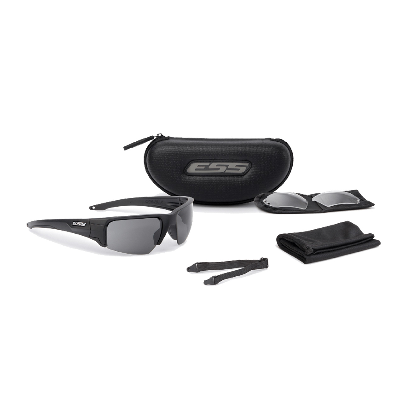 Crowbar Black w/ Clear & Smoke Grey Lens