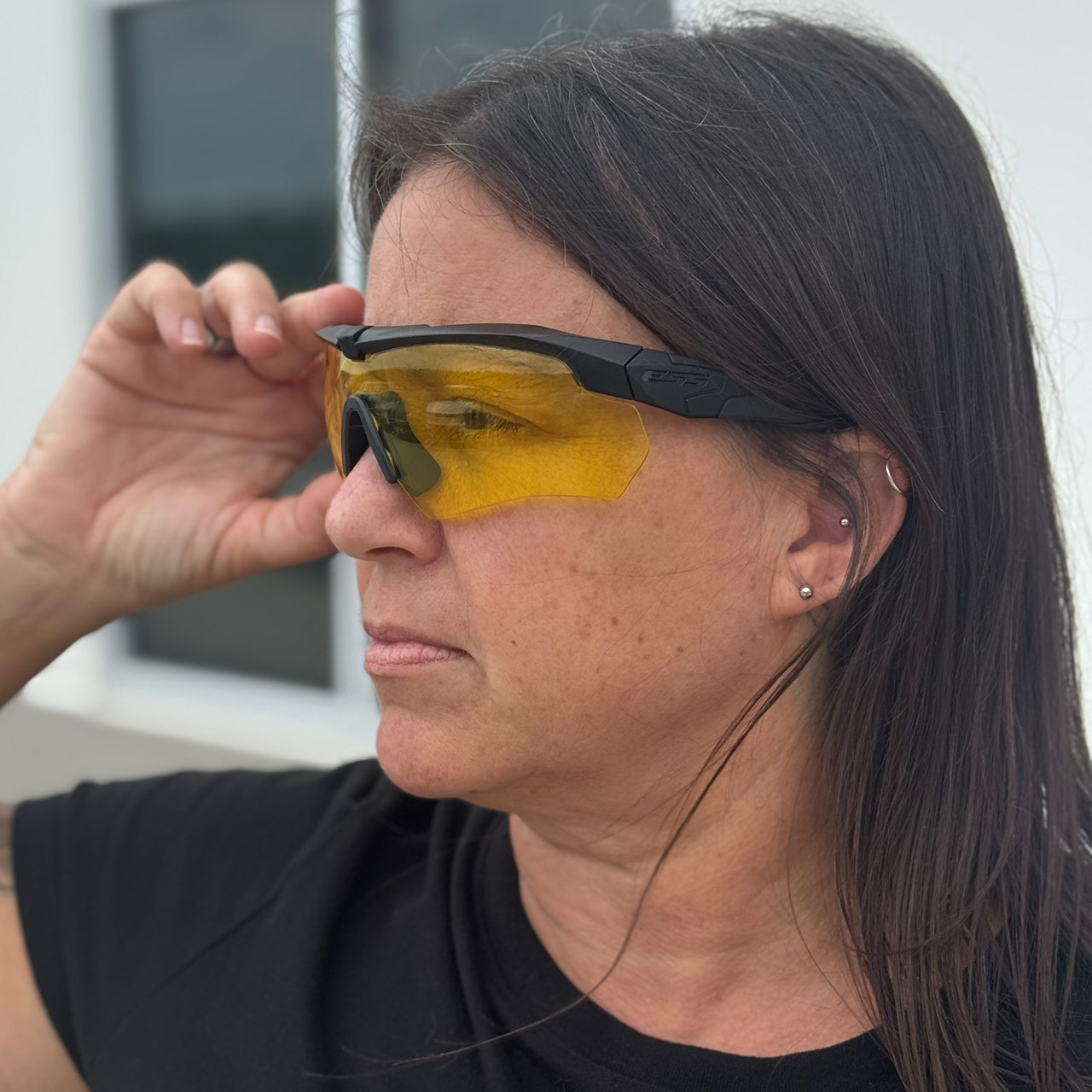 Crossbow Glasses w/ Clear, Smoke Grey & Hi-Def Yellow Lens