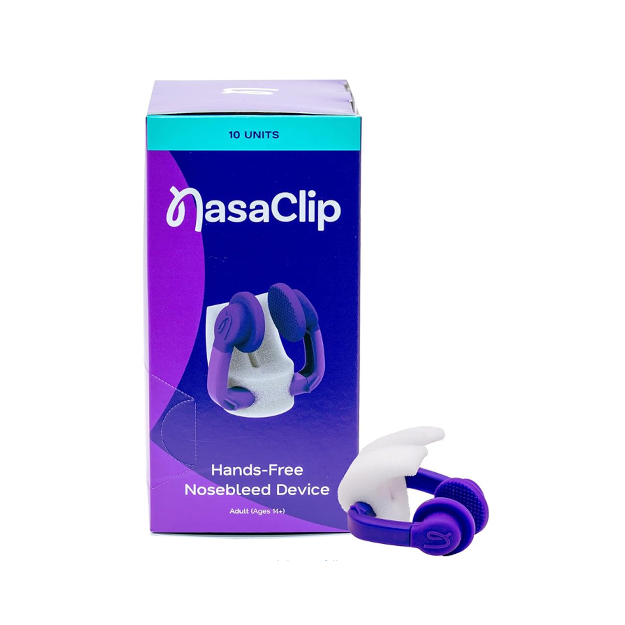 NasaClip N2 Nosebleed Treatment, 10 Pack (Kids or Adult)