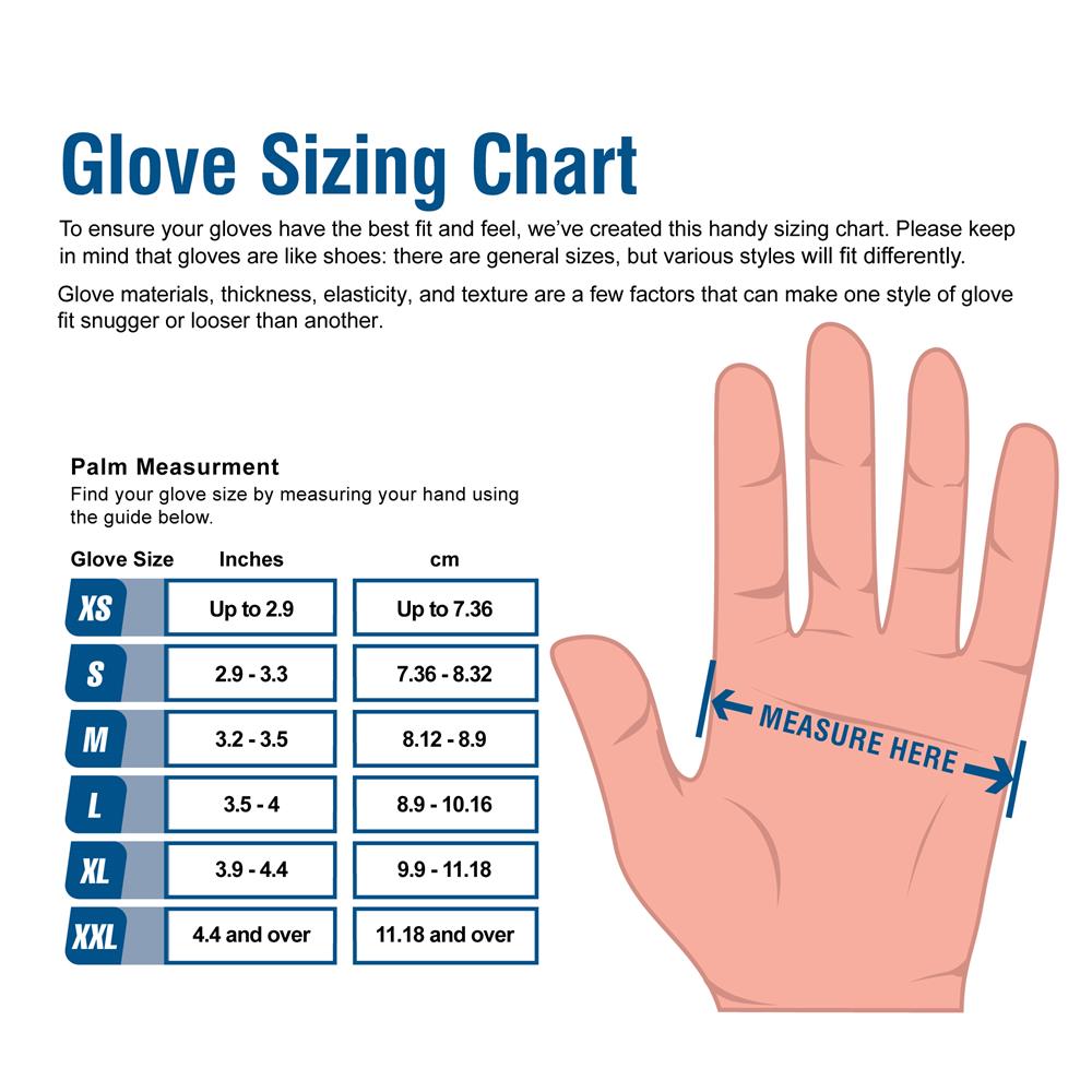 Gloveworks HD Blue Nitrile Gloves