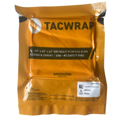 TACWrap Multipurpose Dry Burn Dressing/Cravat