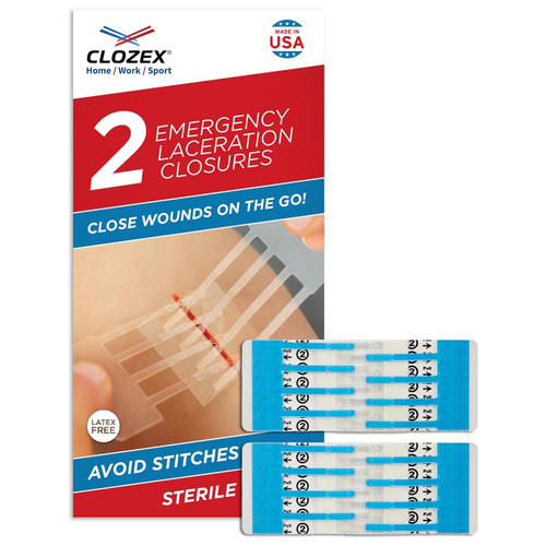 Emergency Laceration Closures, 2 Pack (25mm or 40mm)