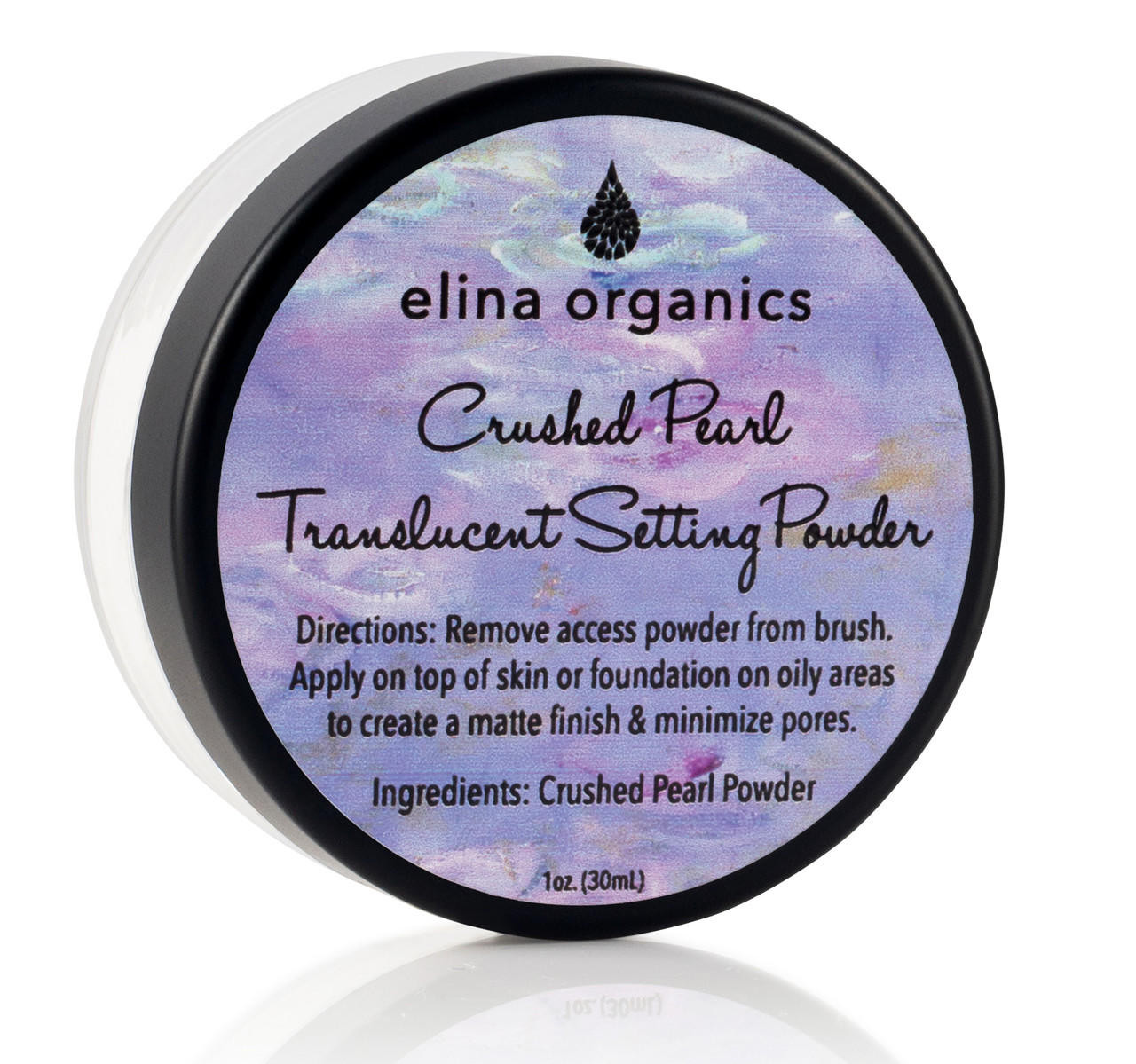 Crushed Pearl Translucent Setting Powder - Elina Organics