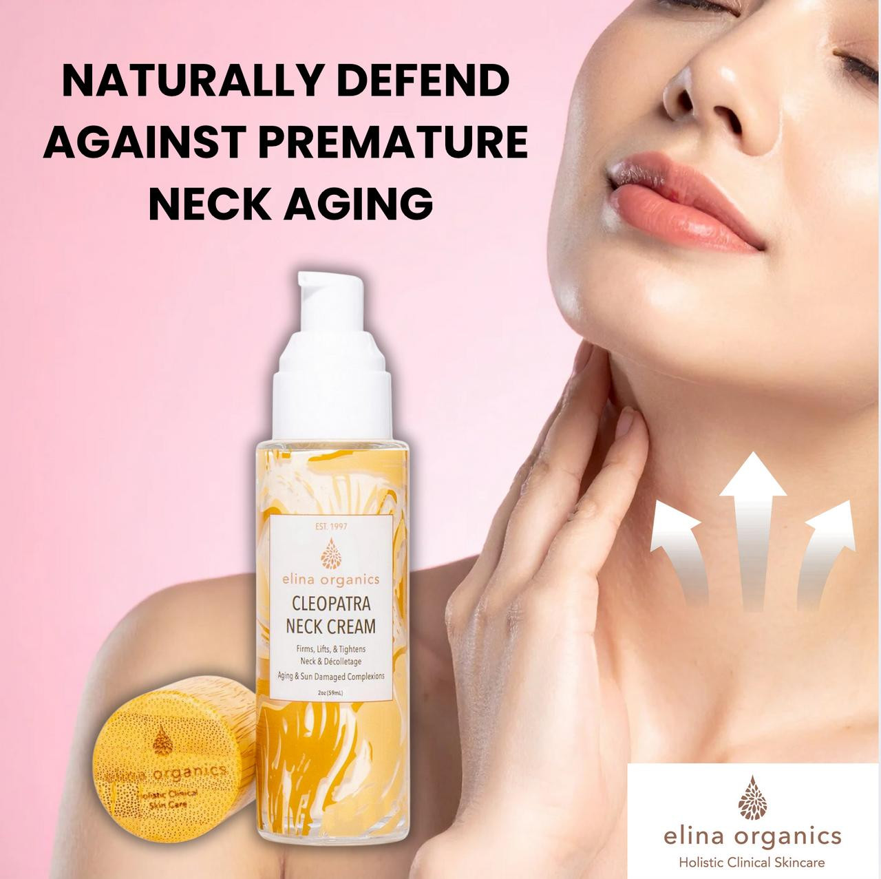 Cleopatra Neck Cream - Elina Organics