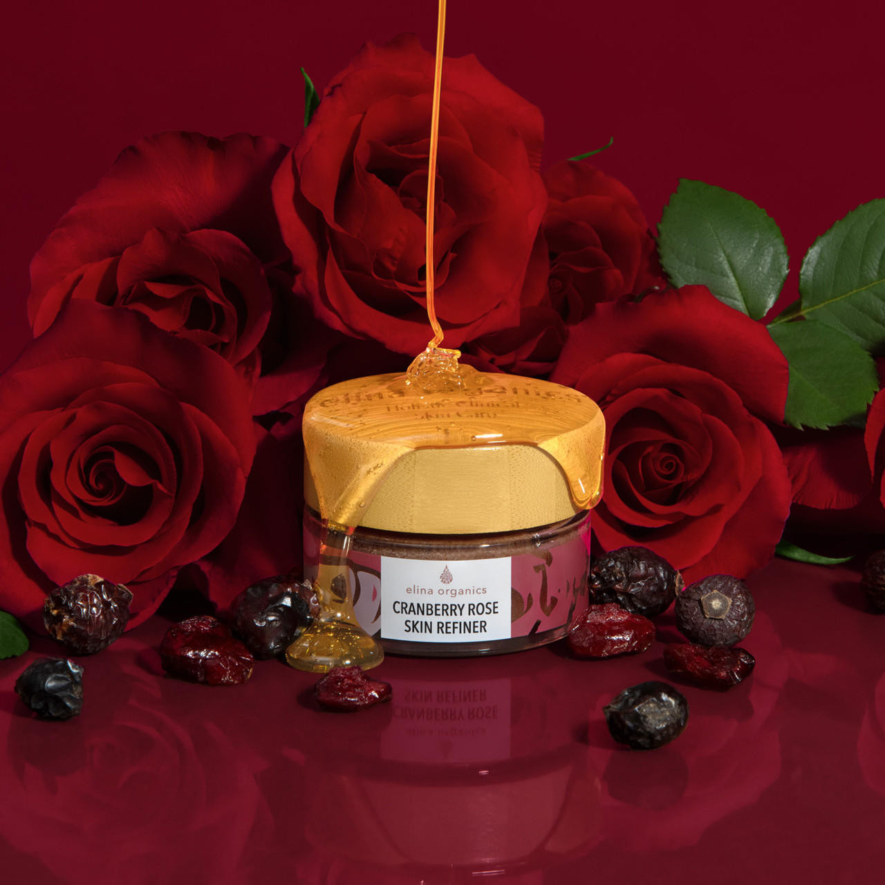Cranberry Rose Skin Refiner - Elina Organics