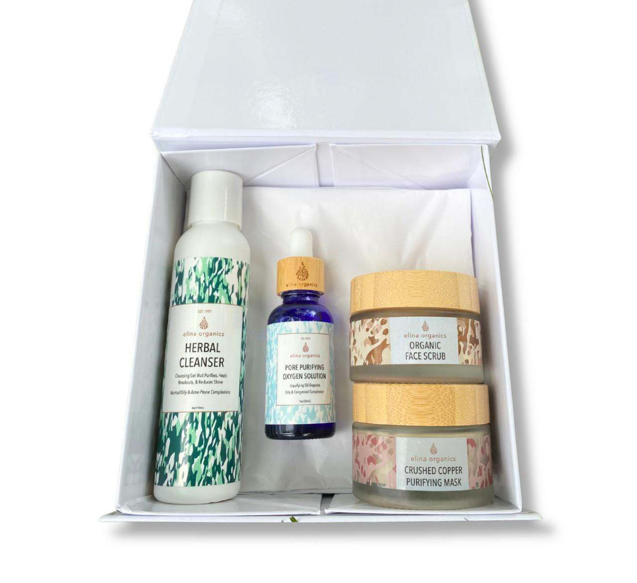 Herbal Cleanse & Detox Skin Collection - Elina Organics