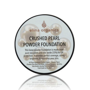 Elina Organics Skincare Crushed Pearl Powder Foundation Elina Organics Skincare Crushed Pearl Powder Foundation