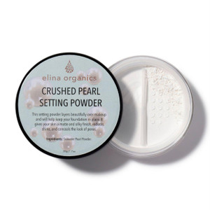 Elina Organics Skincare Crushed Pearl Translucent Setting Powder Elina Organics Skincare Crushed Pearl Translucent Setting Powder