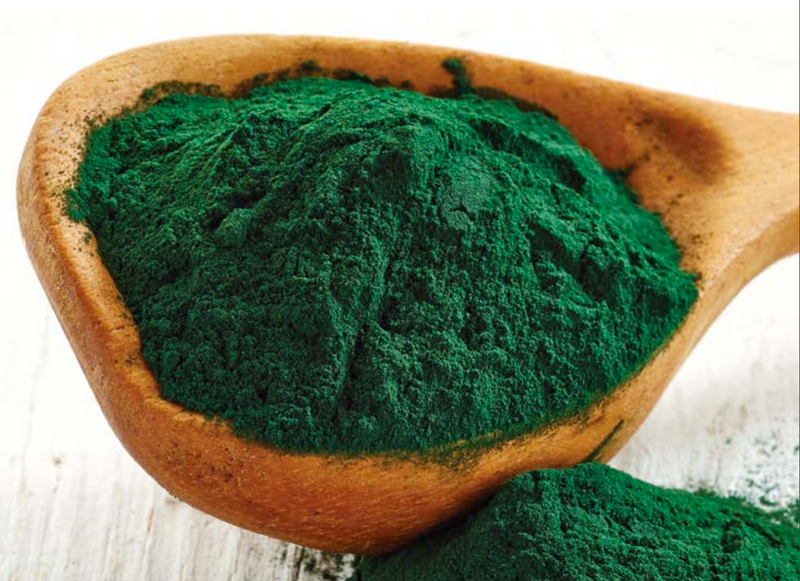 Spirulina in the Spa