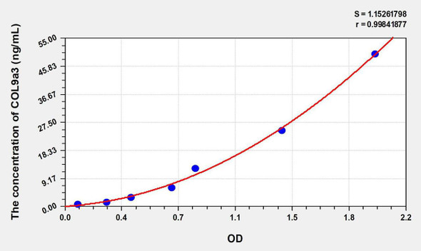 Human COL9a3 (Collagen Type IX Alpha 3) ELISA Kit (AEKE07546)