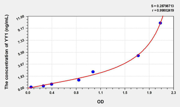Human YY1 (YY1 Transcription Factor) ELISA Kit (AEKE08404)