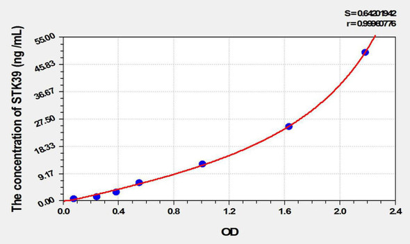 Human STK39 (Serine/Threonine Kinase 39) ELISA Kit (AEKE09995)