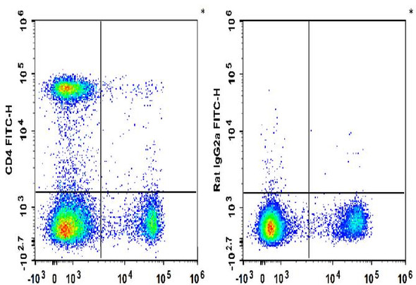 FITC Anti-Mouse CD4 Antibody [RM4-5] (AGEL3452)