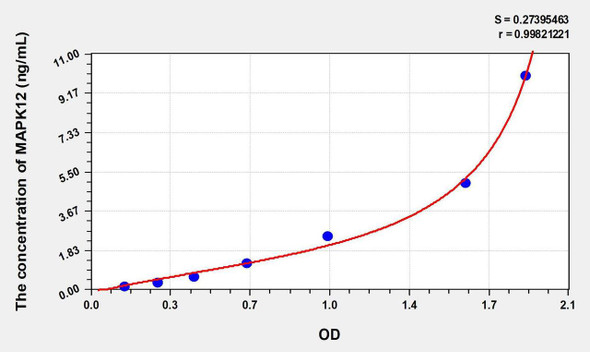 Human MAPK12 (Mitogen Activated Protein Kinase 12) ELISA Kit (AEKE01119)