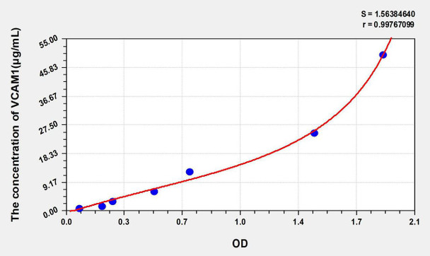 Rabbit VCAM1 (Vascular Cell Adhesion Molecule 1) ELISA Kit (AEKE04369)