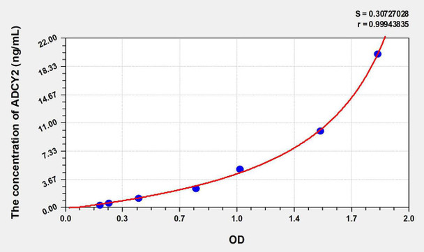 Human ADCY2 (Adenylate Cyclase 2, Brain) ELISA Kit (AEKE06250)