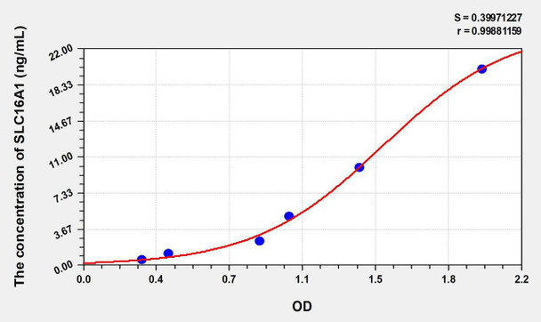 Human SLC16A1 (Solute Carrier Family 16, Member 1) ELISA Kit (AEKE08450)