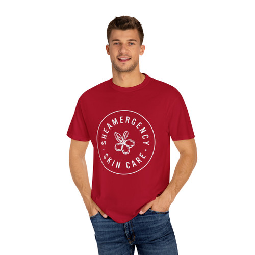 Fall White SHMRGNCY Unisex Garment-Dyed T-shirt Fall White SHMRGNCY Unisex Garment-Dyed T-shirt